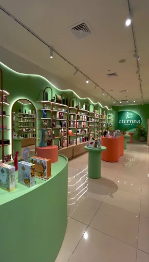 Diseño de interiores de Tienda Eternna - Mall Plaza Mirador Bío bio